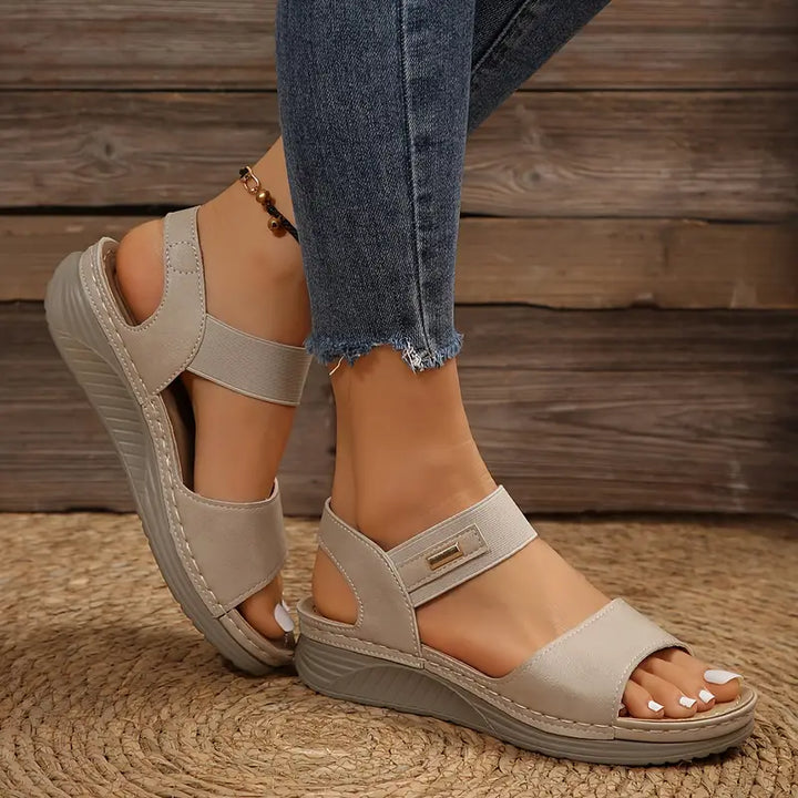 ComfortBloom™ | SUMMER WEDGE SANDALS