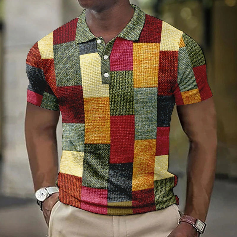 VIVID™ | STYLISH MULTI-COLOR POLO SHIRT