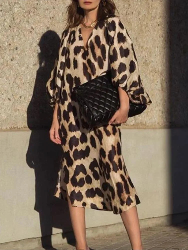 SAHARA™ | LEOPARD PRINTDRESS